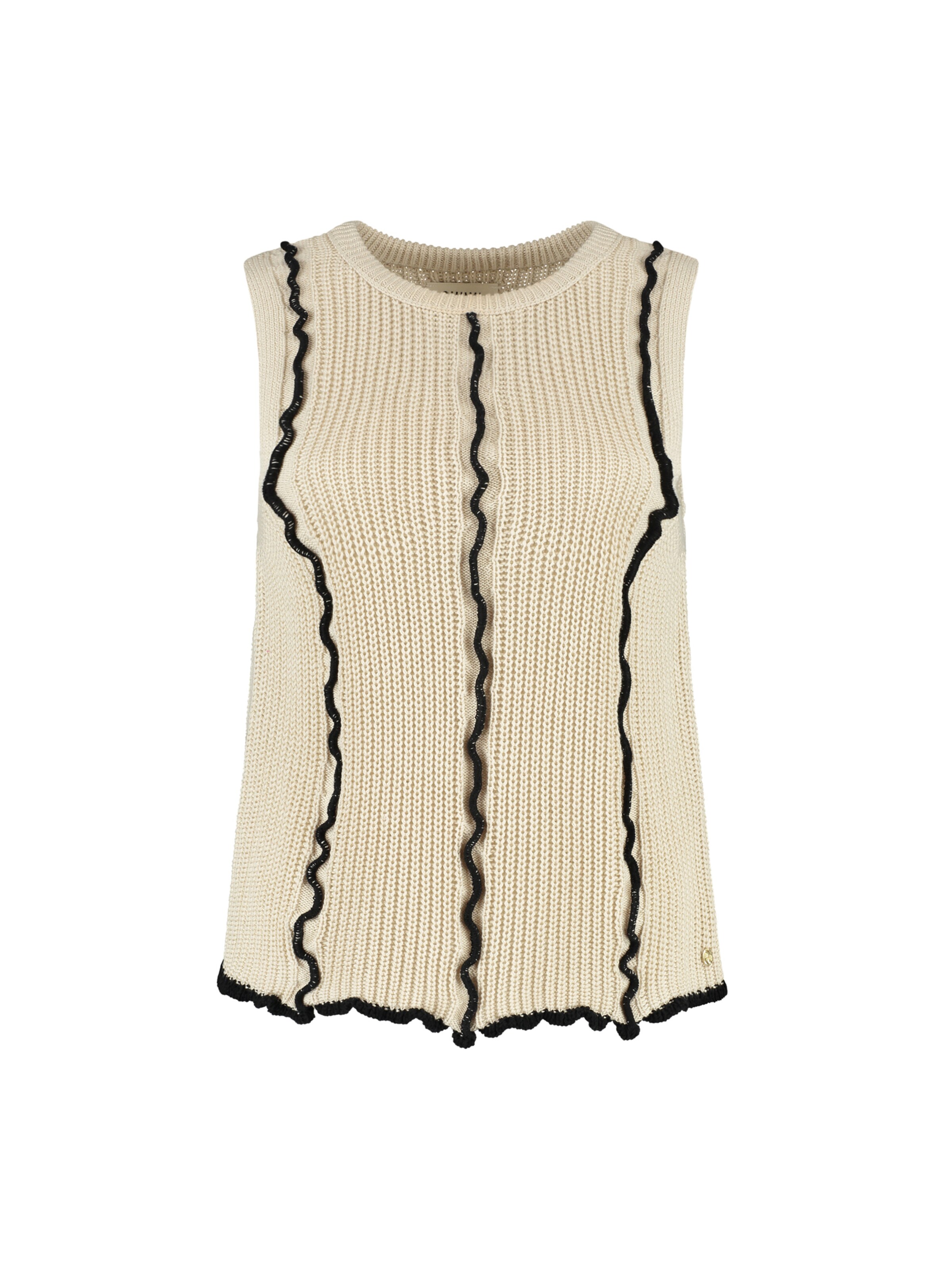 Shiwi Πλεκτό τοπ 'Harley' σε μπεζ: μπροστά