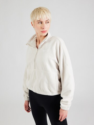 NIKE Sports sweater 'One' in White: front