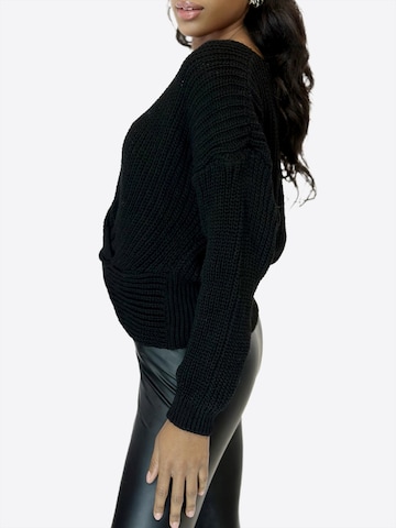 Elara Pullover in Schwarz