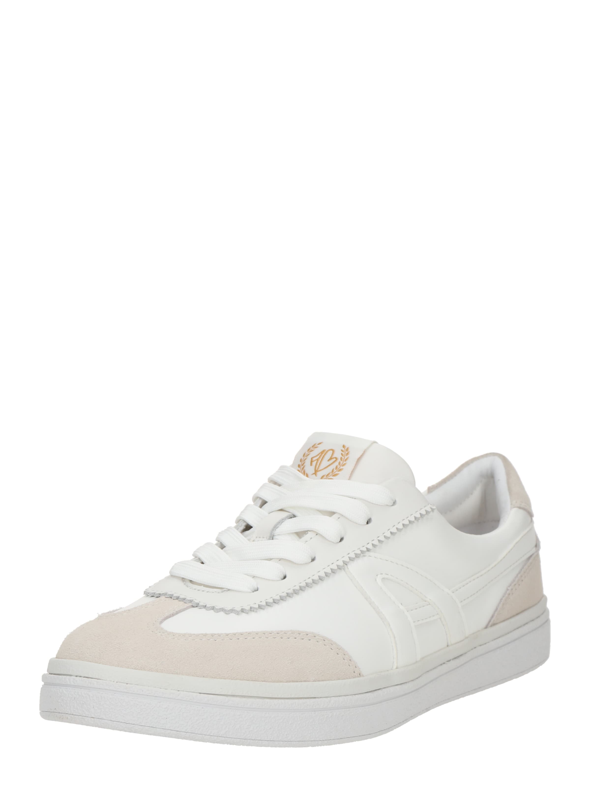 ALDO Platform trainers 'CLUBTRAINER' in White: front