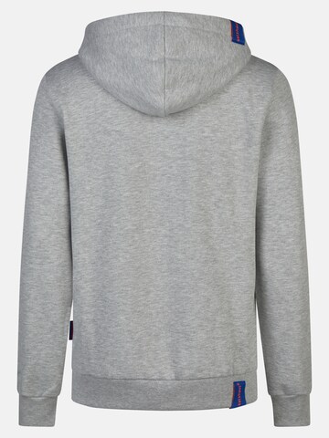 salzhaut Sweatshirt 'Heff - Moin' in Grau: Rückseite