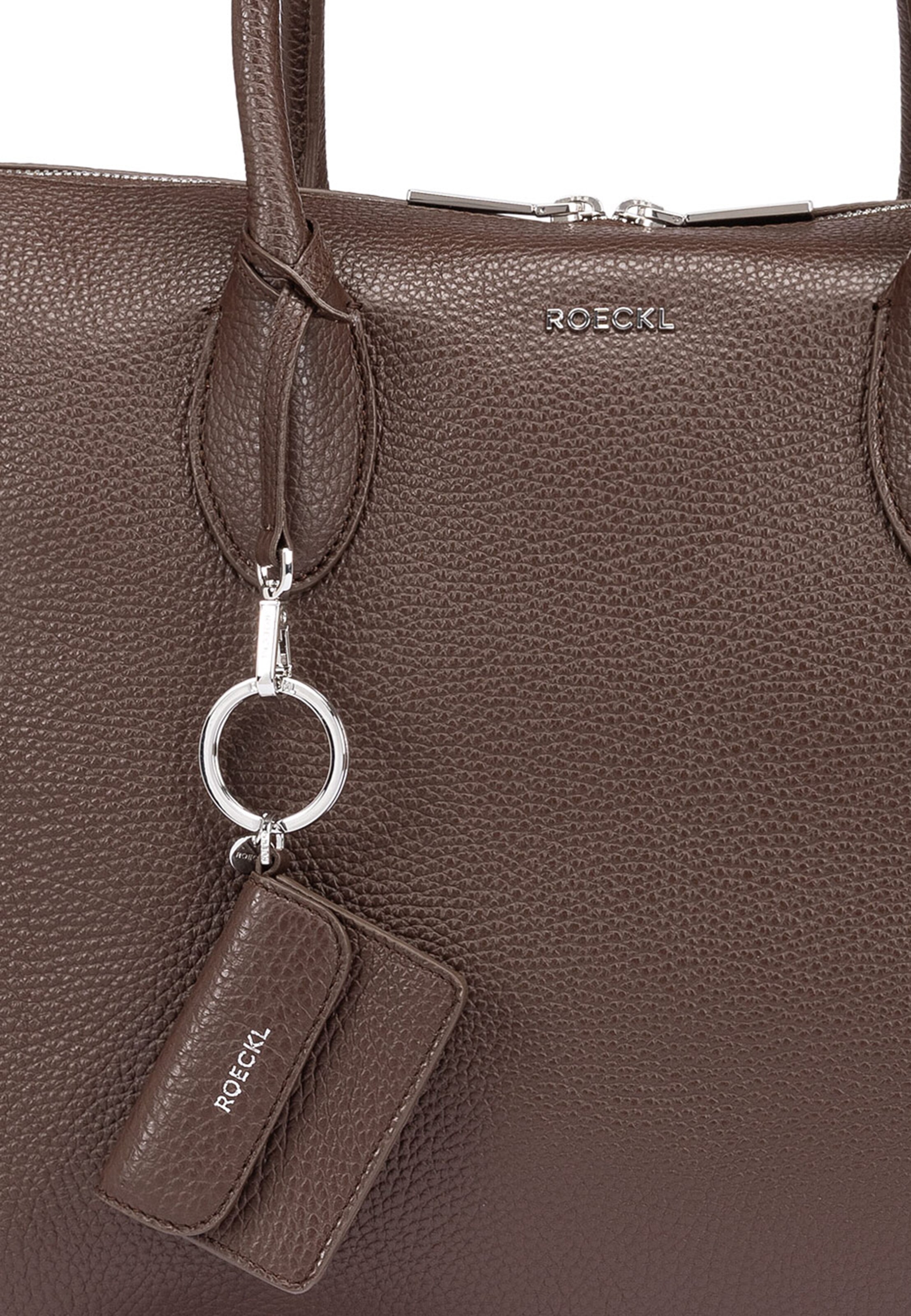 Roeckl Handtas 'DORA BUSINESS TASCHE MEDIUM' in Bruin