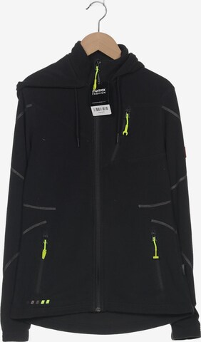 Engelbert Strauss Sweatshirt & Zip-Up Hoodie in S in Black: front