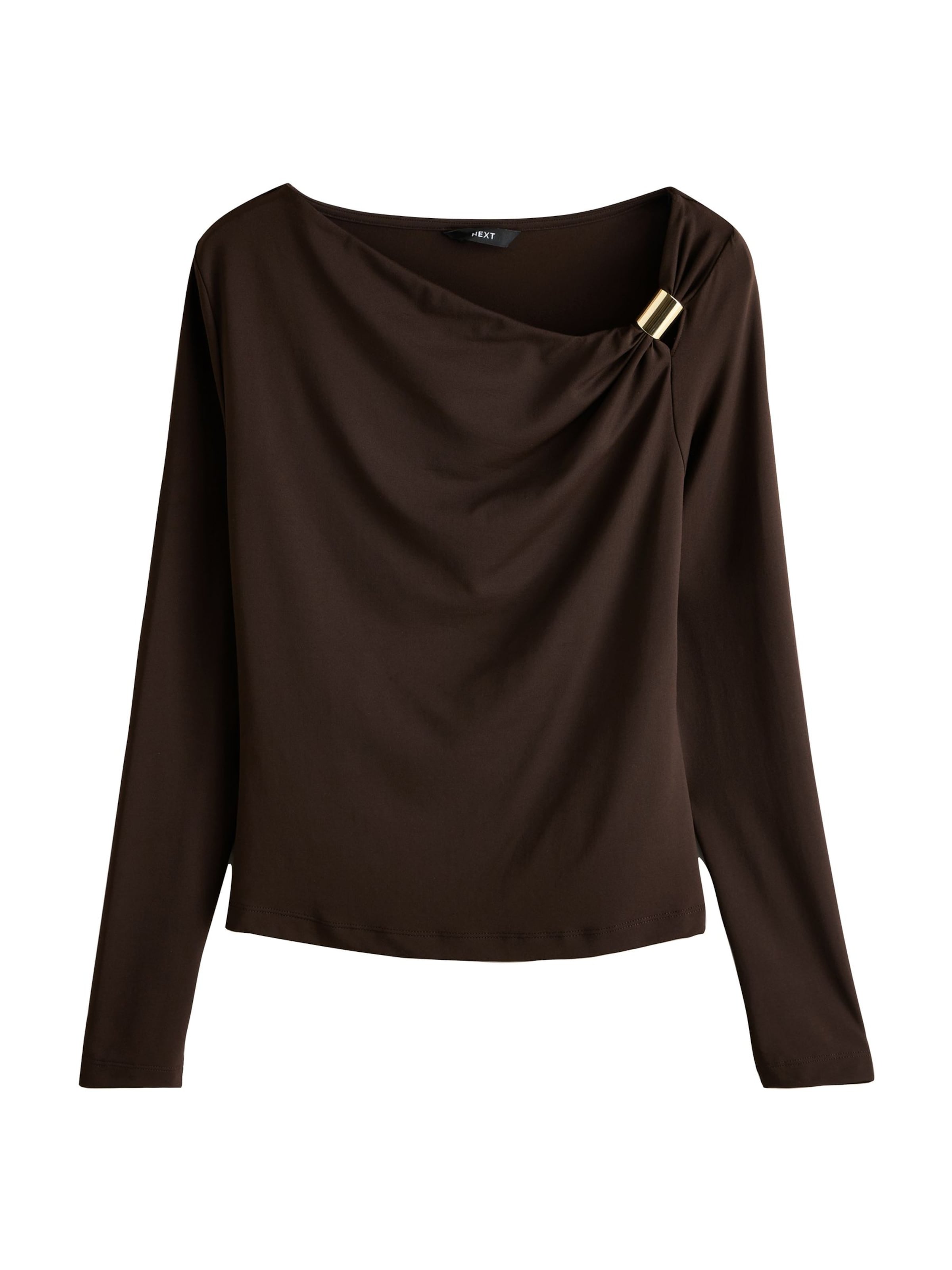 Next Футболка в Коричневый: спереди