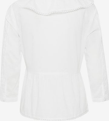 Cream - Blusa 'Floa' en blanco