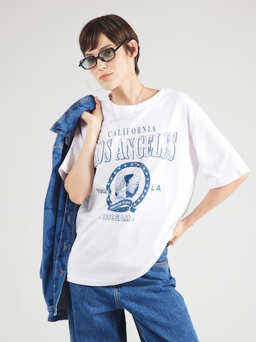 T-shirt olalook en blanc : devant