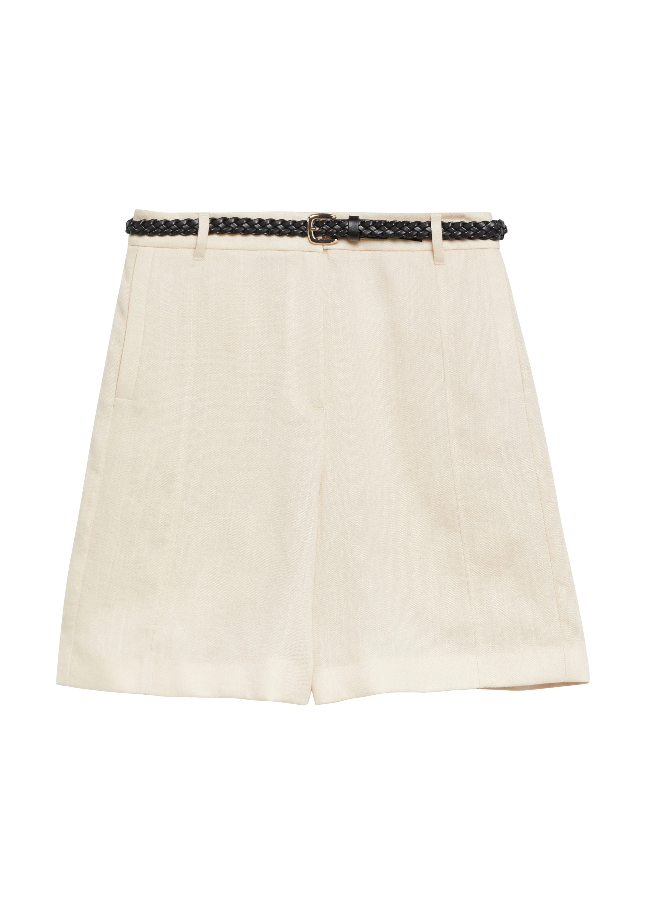 COMMA Loosefit Shorts in Beige: Vorderseite