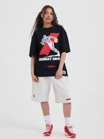 AND1 T-shirt 'Core Sunday Drive' i svart