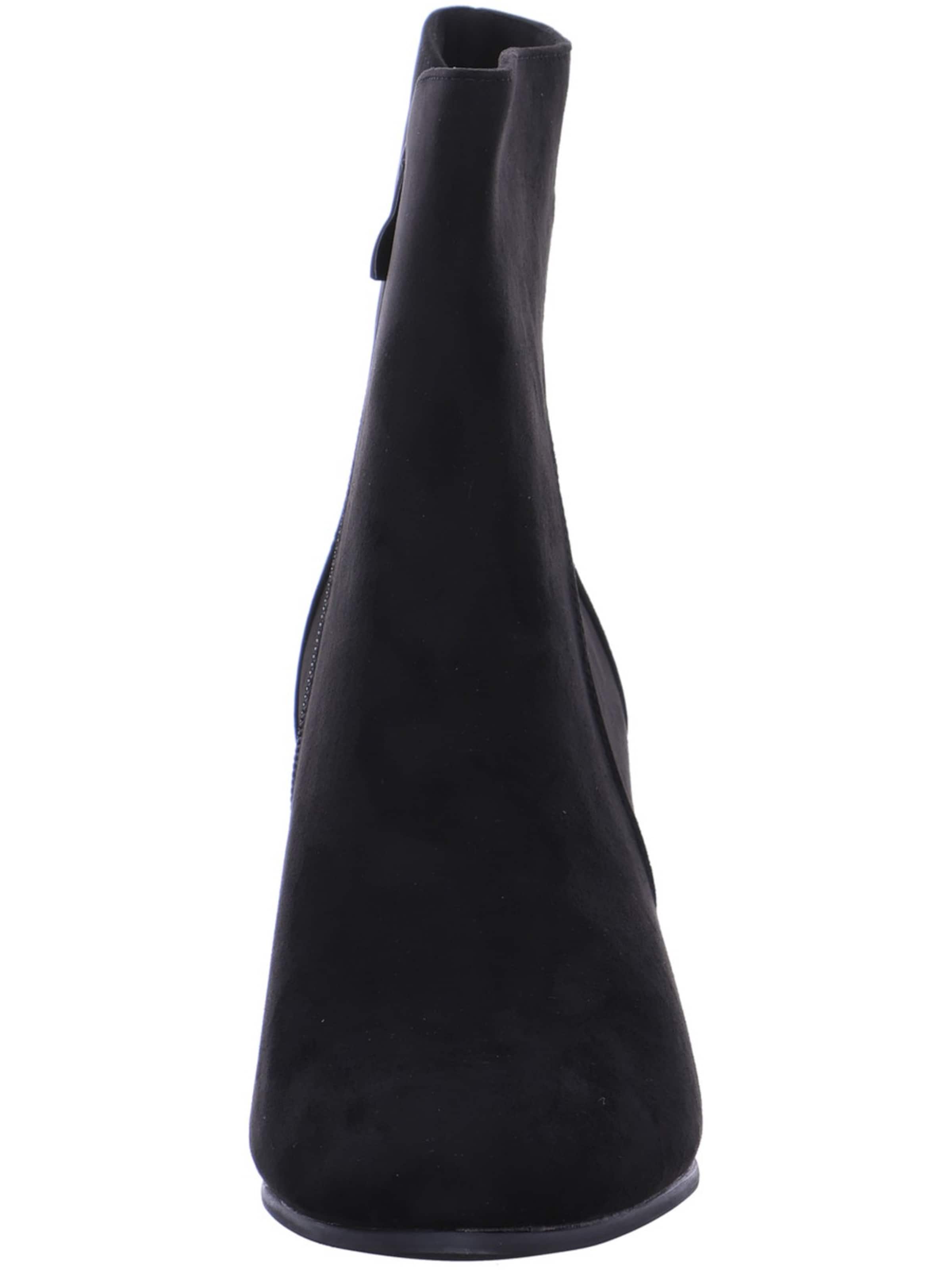 QUEEN'S Ankle Boots in Black