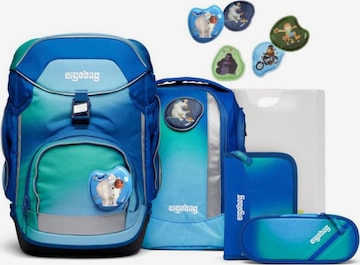 ergobag Backpack 'Set 6tlg.' in Blue: front