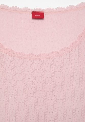 Chemise de nuit s.Oliver en rose