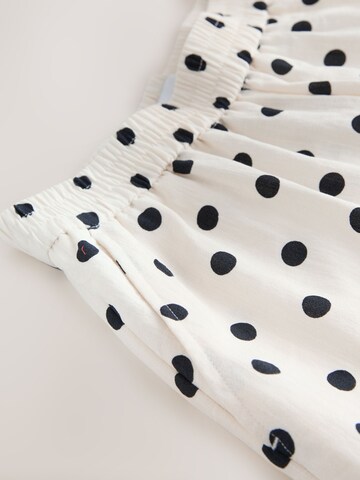 Next Wide leg Trousers in White