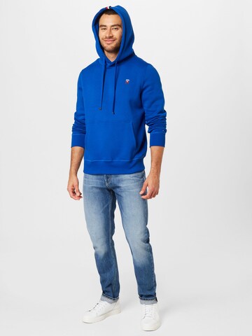 Bluză de molton de la TOMMY HILFIGER pe albastru