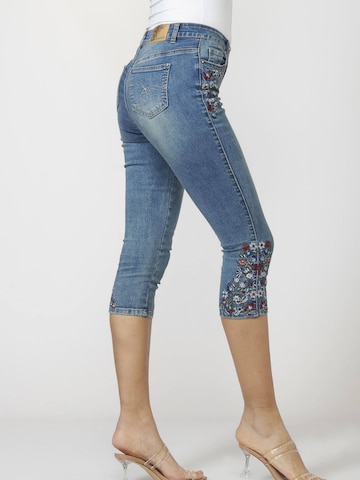 Skinny Jeans de la KOROSHI pe albastru