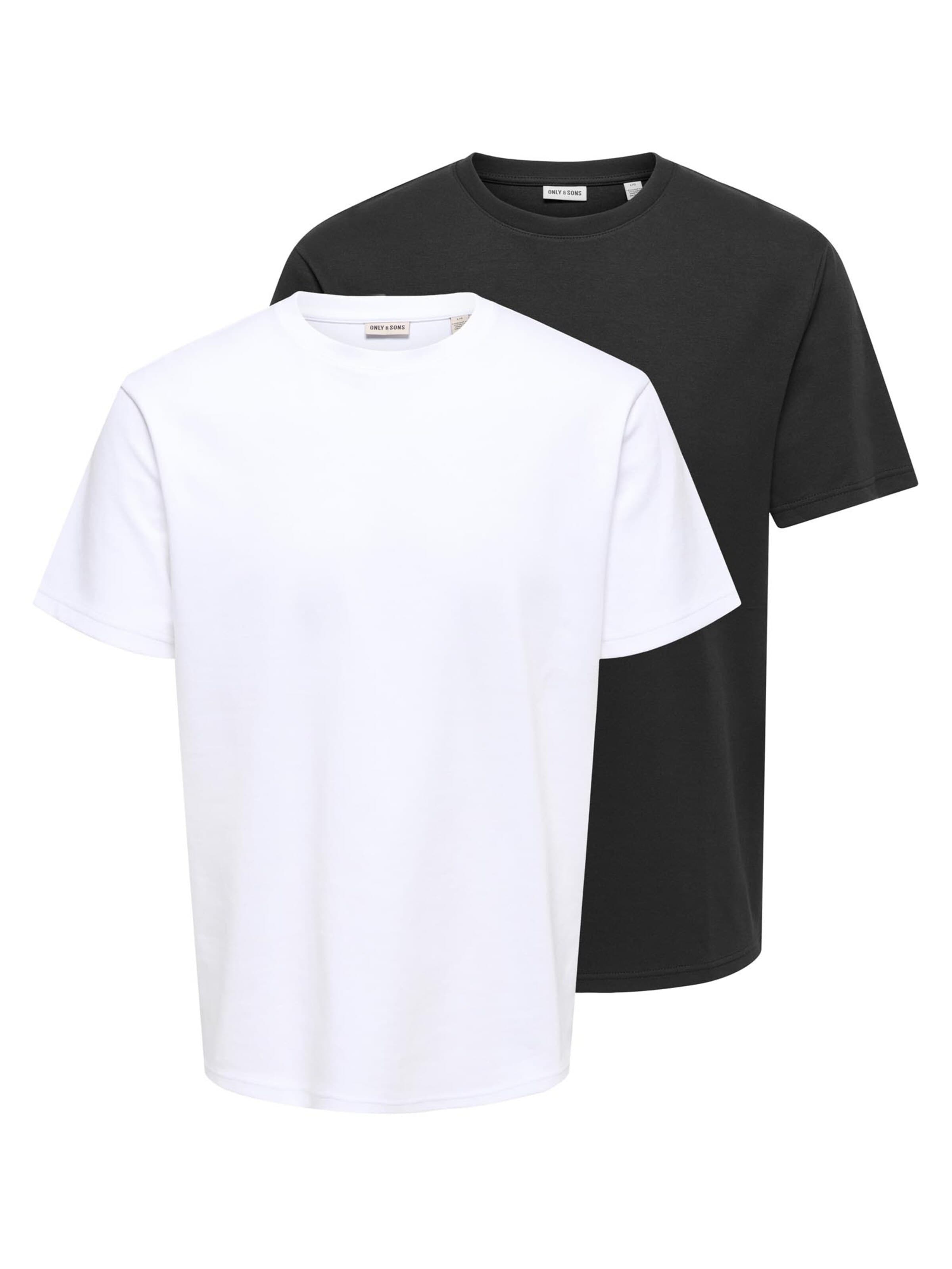 Only & Sons Shirt 'Caspian'‌‌‌‌‌‌‌‌‌ in Schwarz: Vorderseite