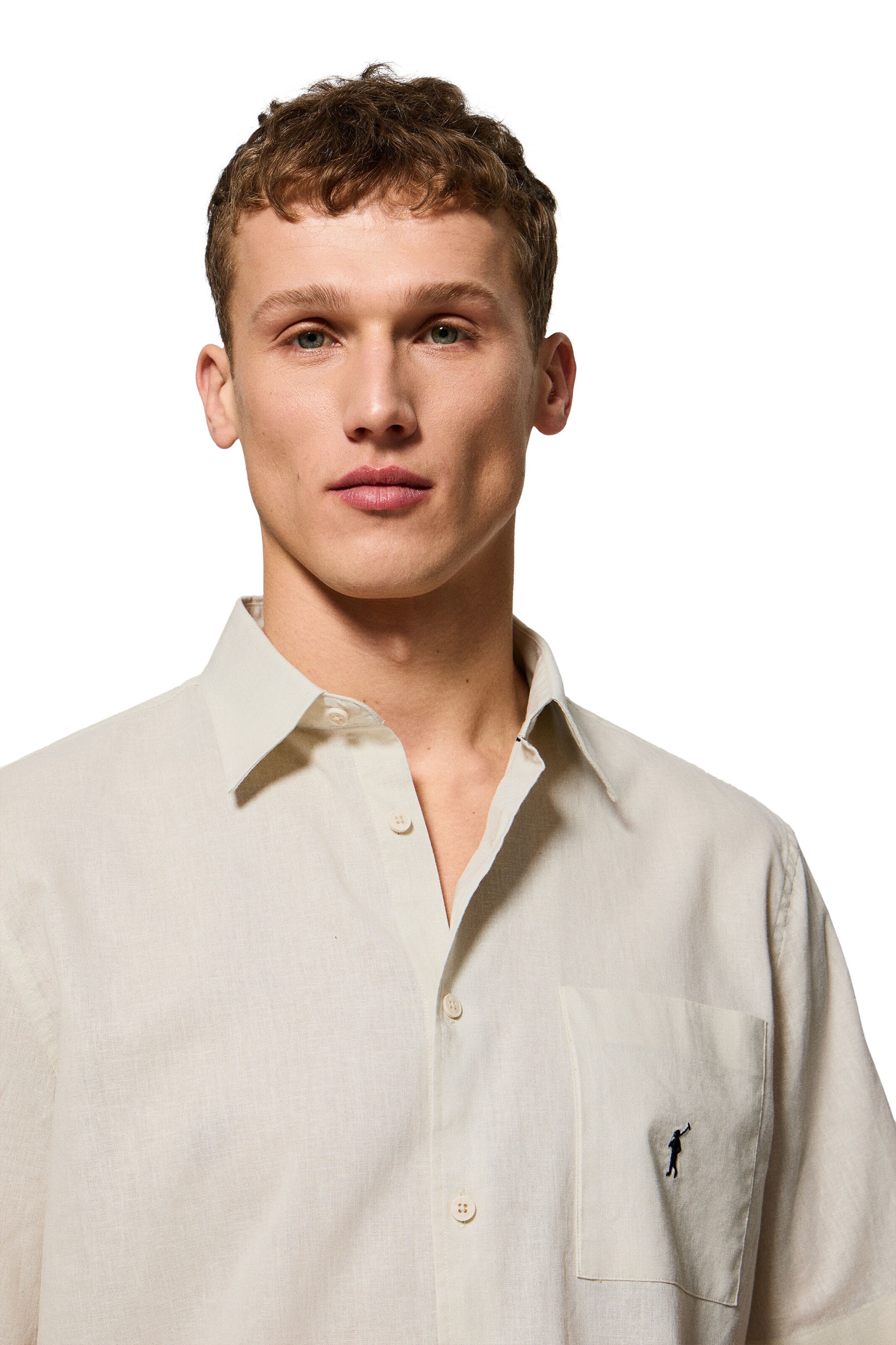 Polo Club Regular Fit Hemd in Beige