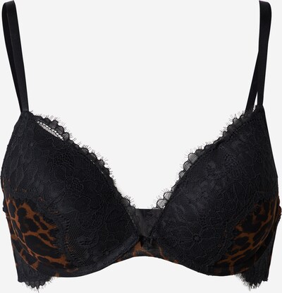 Hunkemöller Soutien-gorge 'Bliss' en marron / noir, Vue avec produit