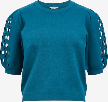 Pull-over 'OBJYuki' OBJECT en bleu : devant