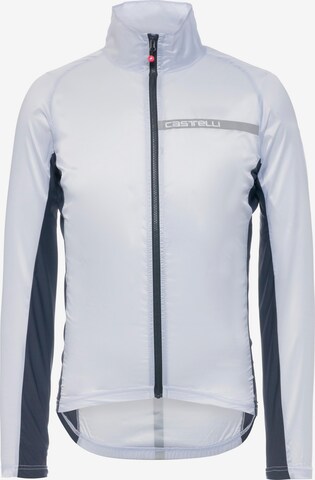 CASTELLI Athletic Jacket 'SQUADRA' in Blue: front