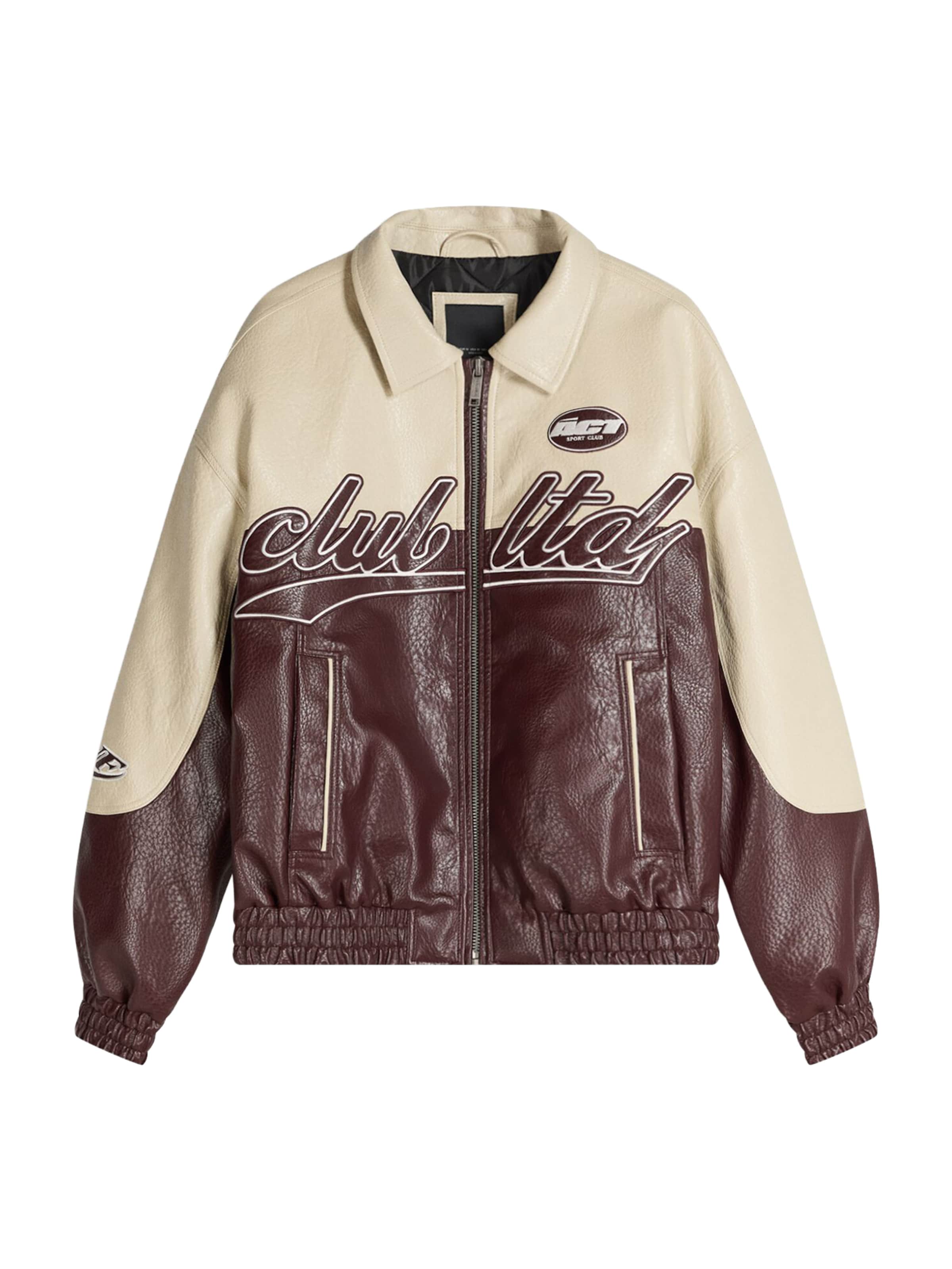 Bershka Преходно яке в червено: отпред