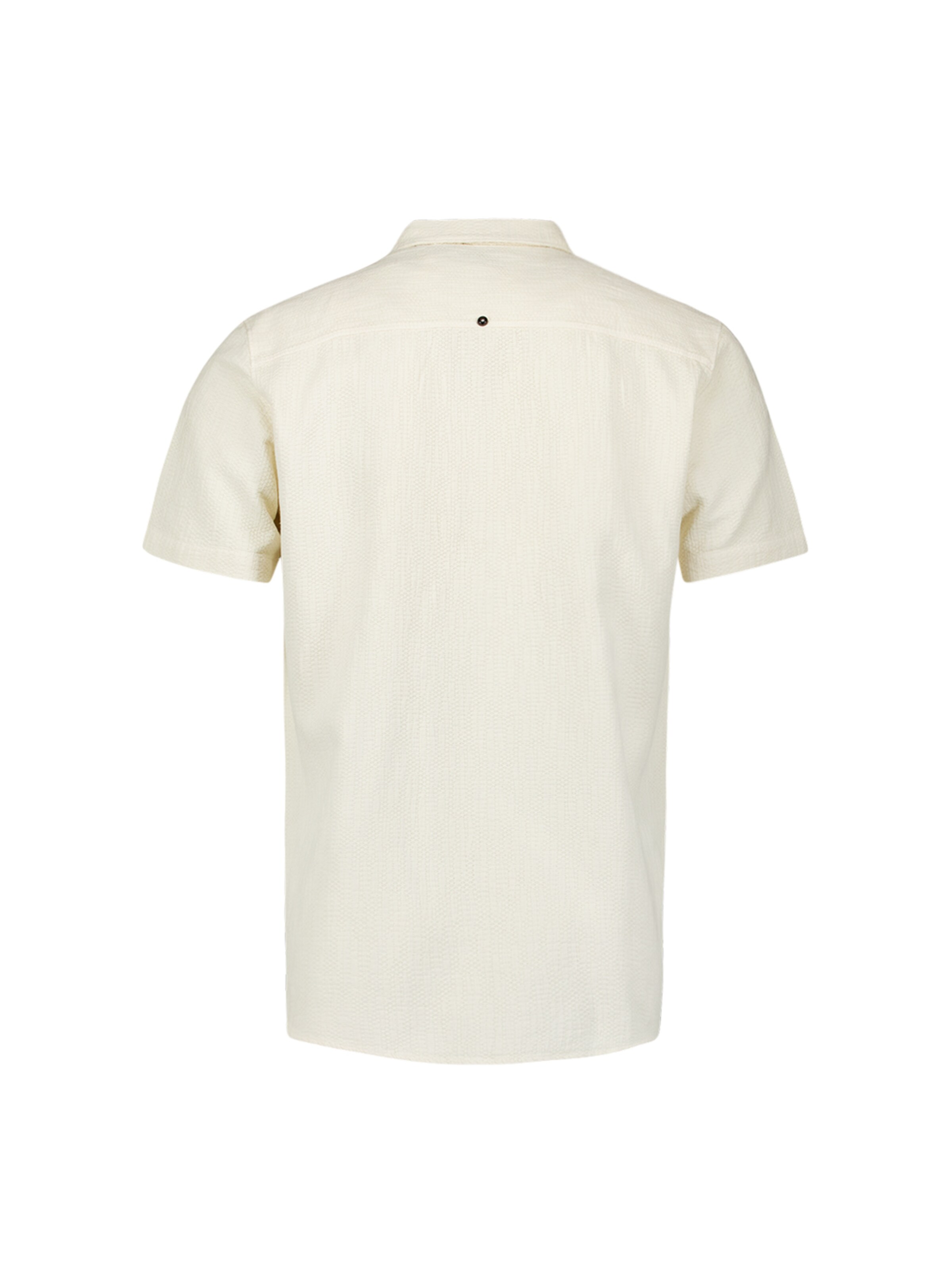 No Excess Regular Fit Hemd in Weiß