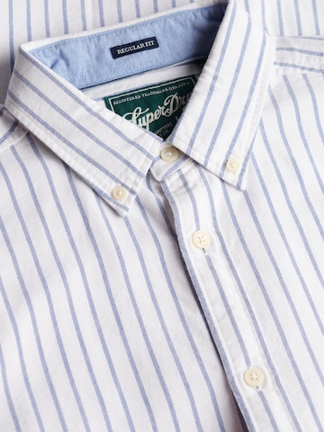 Superdry & Co Comfort fit Button Up Shirt in White