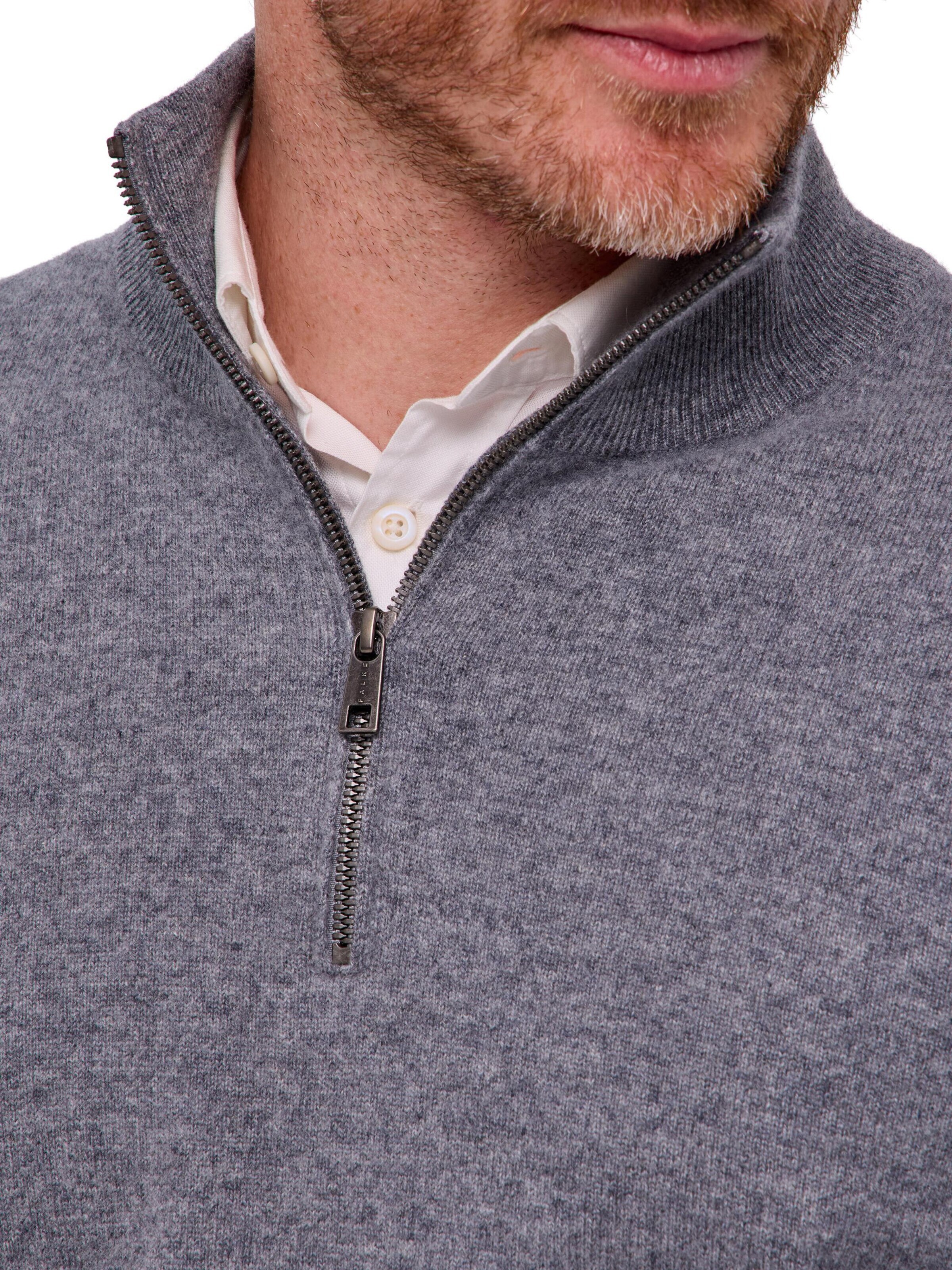 FALKE Pullover 'Pure Cashmere'‌‌‌‌‌‌‌ in Grau