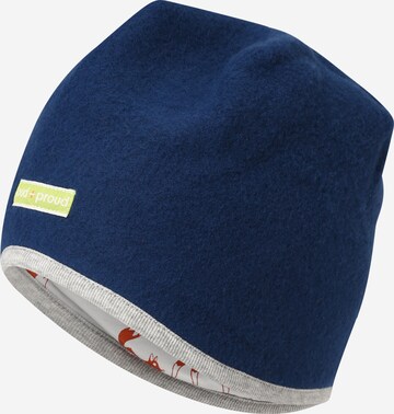 loud + proud Beanie in Blue: front