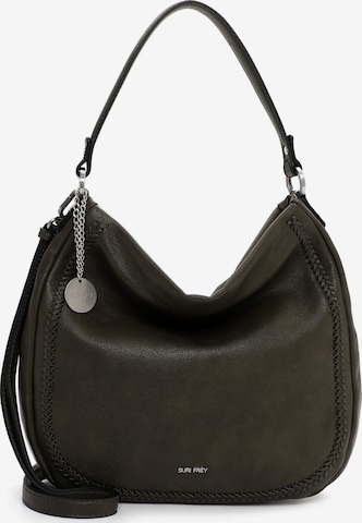 Sac bandoulière 'Piggy' Suri Frey en vert : devant