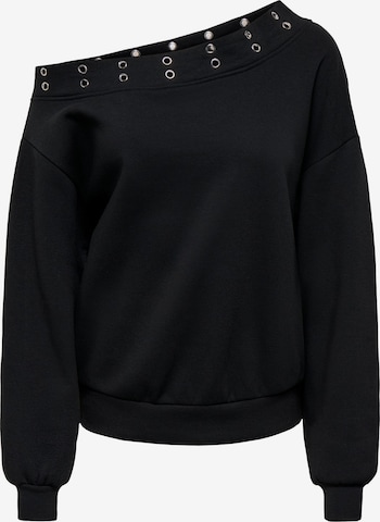 ONLY Sweatshirt i sort: forside