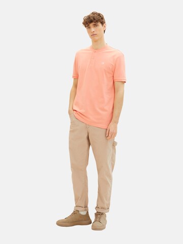 TOM TAILOR DENIM Shirt in Oranje: voorkant