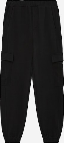 s.Oliver Loose fit Trousers in Black: front