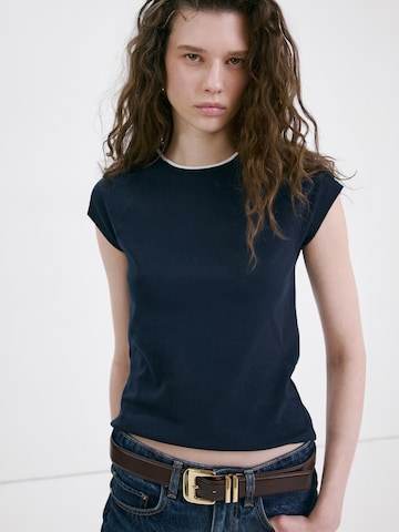 MANGO Shirts 'CONTI' i blå: forside