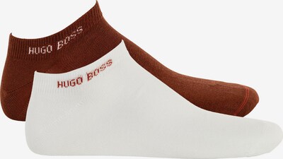 BOSS Casual Socken in dunkelbraun / offwhite, Produktansicht