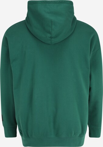 Levi's® Big & Tall - Sweatshirt 'Relaxed Graphic Hoodie' em verde