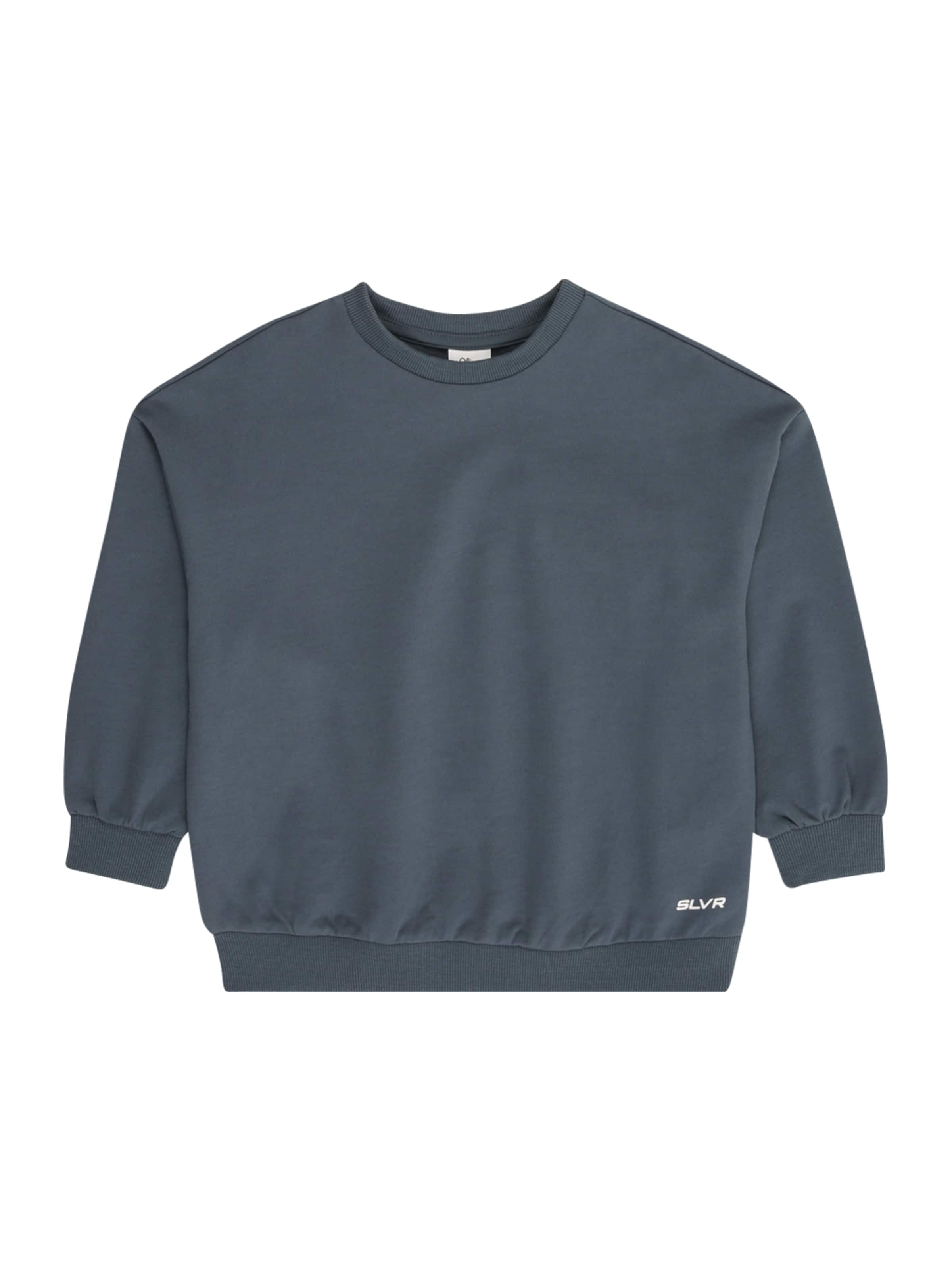 s.Oliver Sweatshirt in dunkelblau, Produktansicht