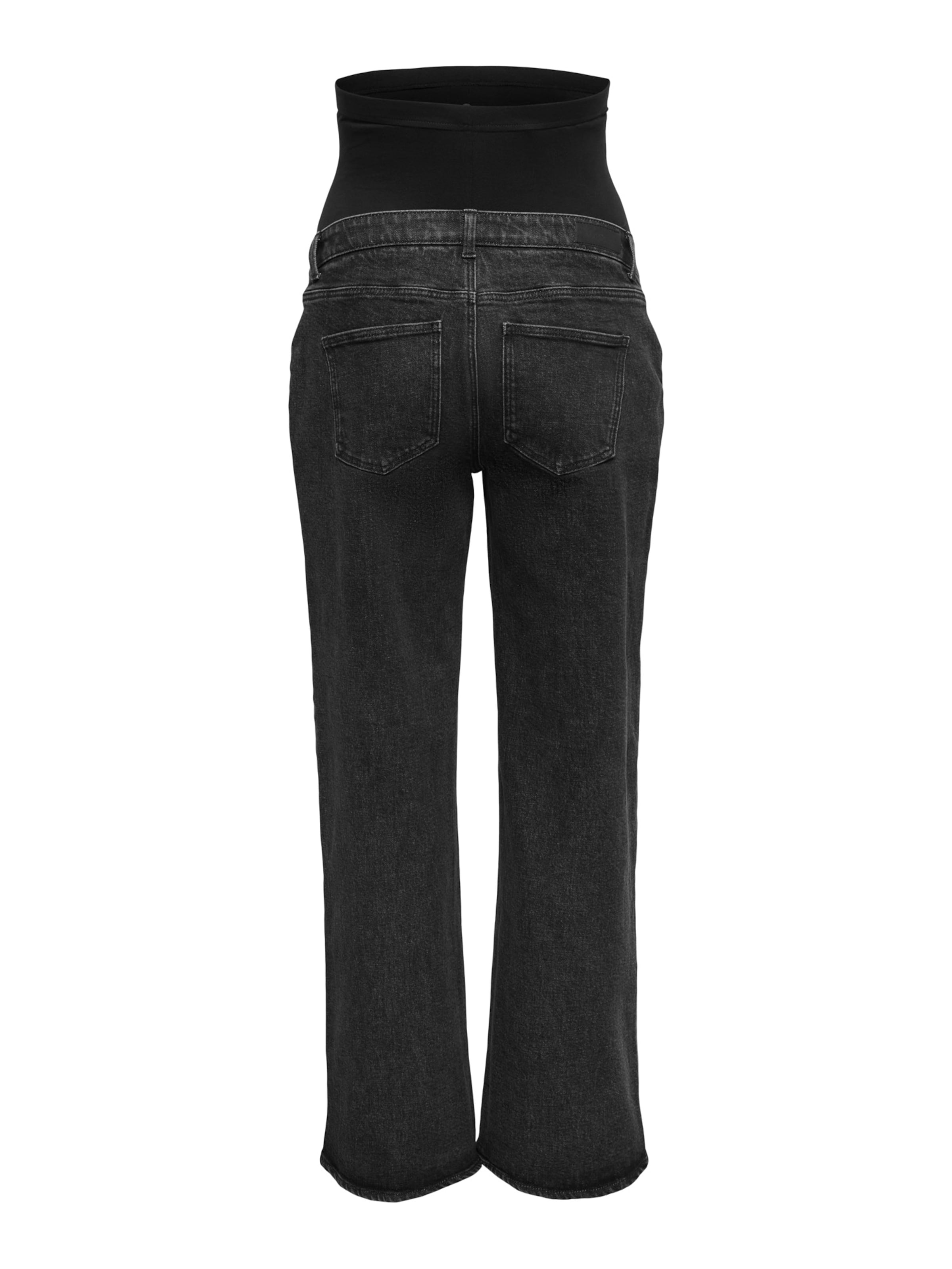 Wide leg Jeans 'OLMJUICY' di Only Maternity in nero