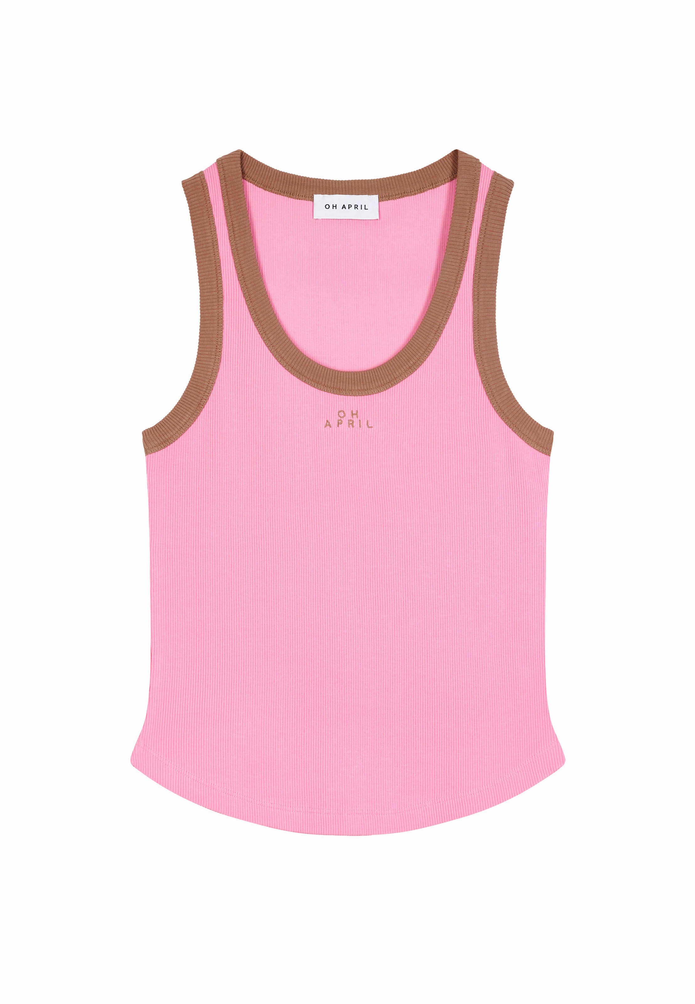Top 'Fiora' di OH APRIL in rosa: frontale