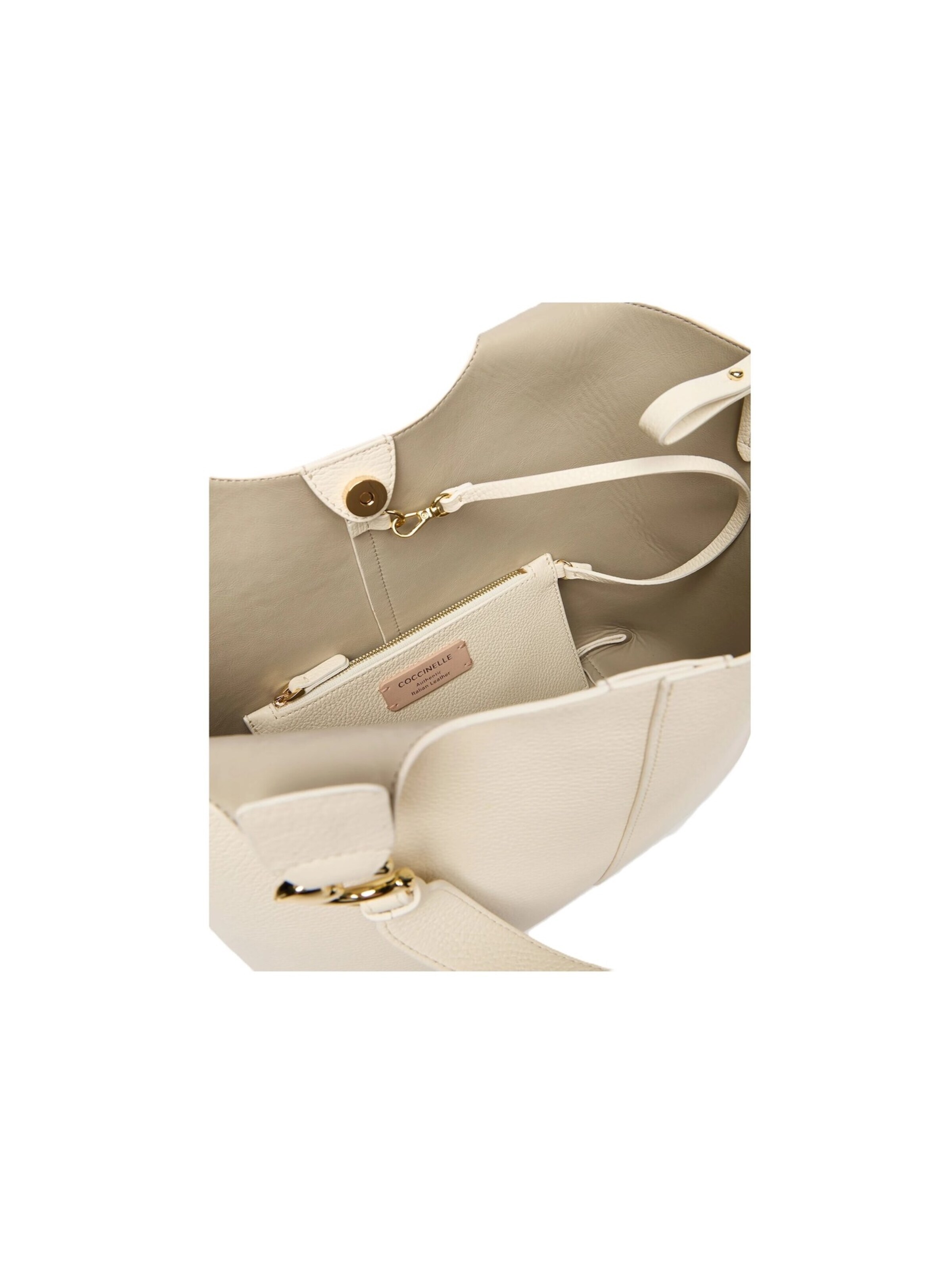 Coccinelle Schultertasche 'E1SHA110201'‌‌‌‌‌‌‌ in Beige