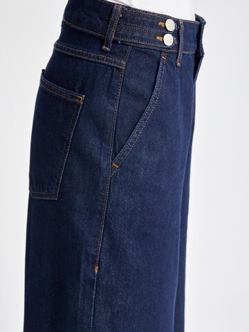 Wide Leg Jean 'Wide High Rise Jeans' IT'S BASIC en bleu