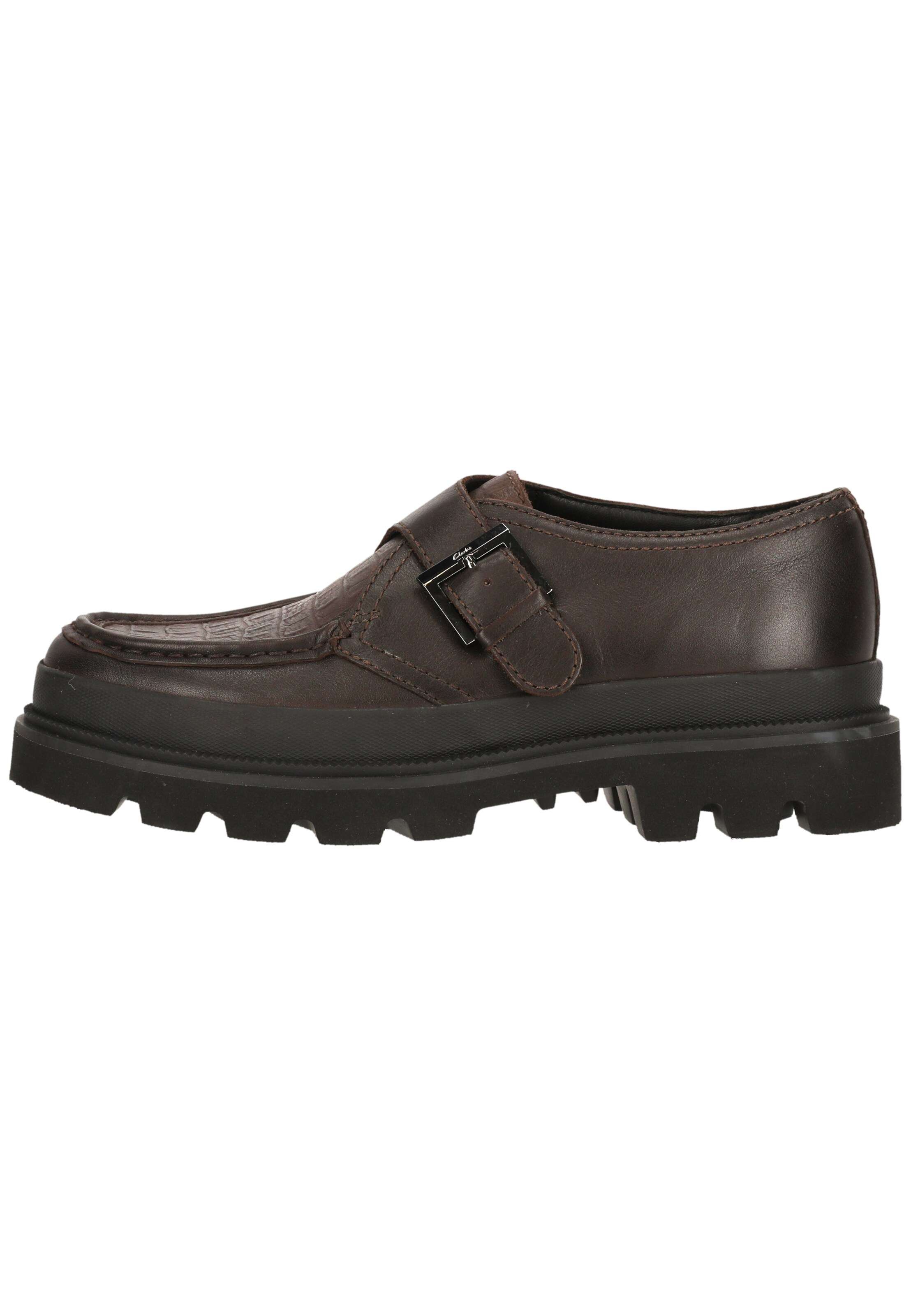 CLARKS Slip-ons in Brown: front