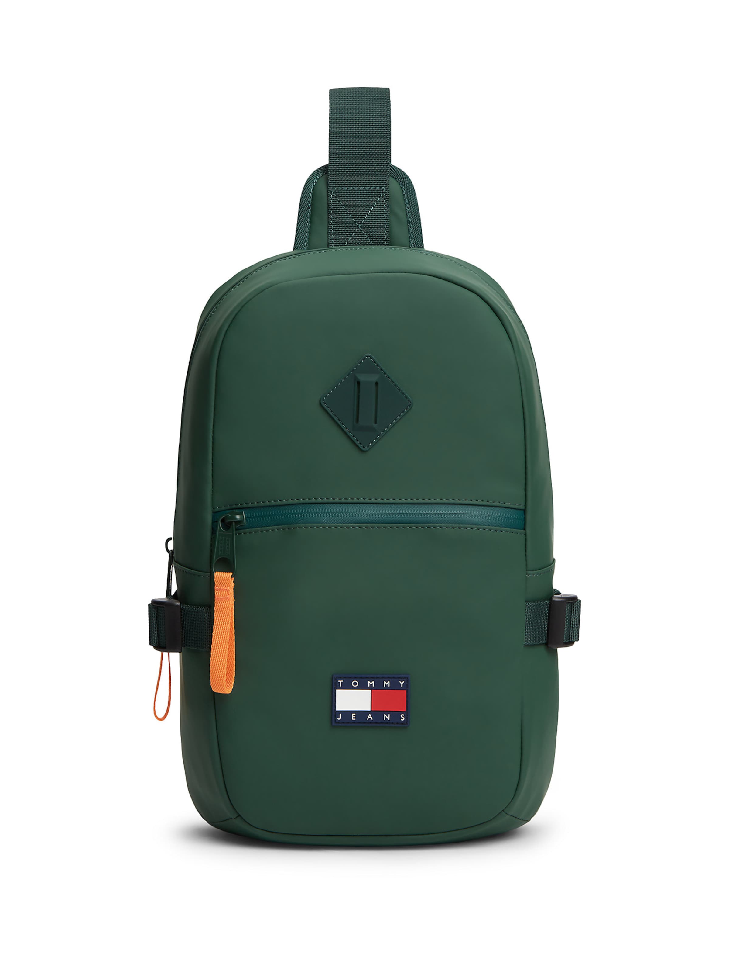 Tommy Jeans Sac à dos en bleu marine / vert / rouge / blanc, Vue avec produit