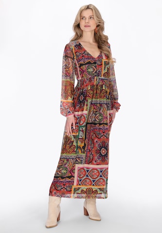 usha FESTIVAL - Vestido em preto: frente