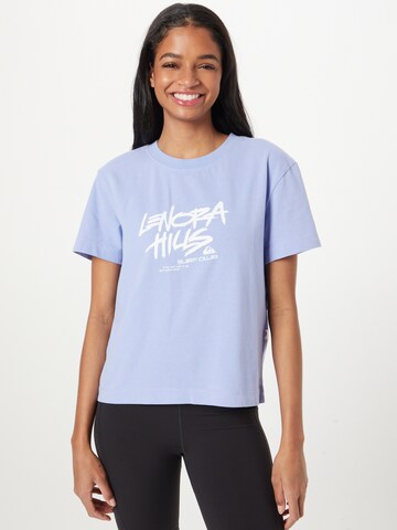 QUIKSILVER T-shirt i lila: framsida