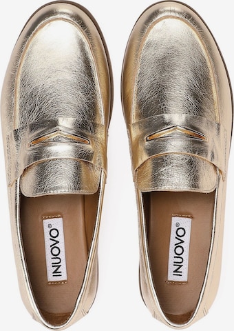 INUOVO Classic Flats in Gold