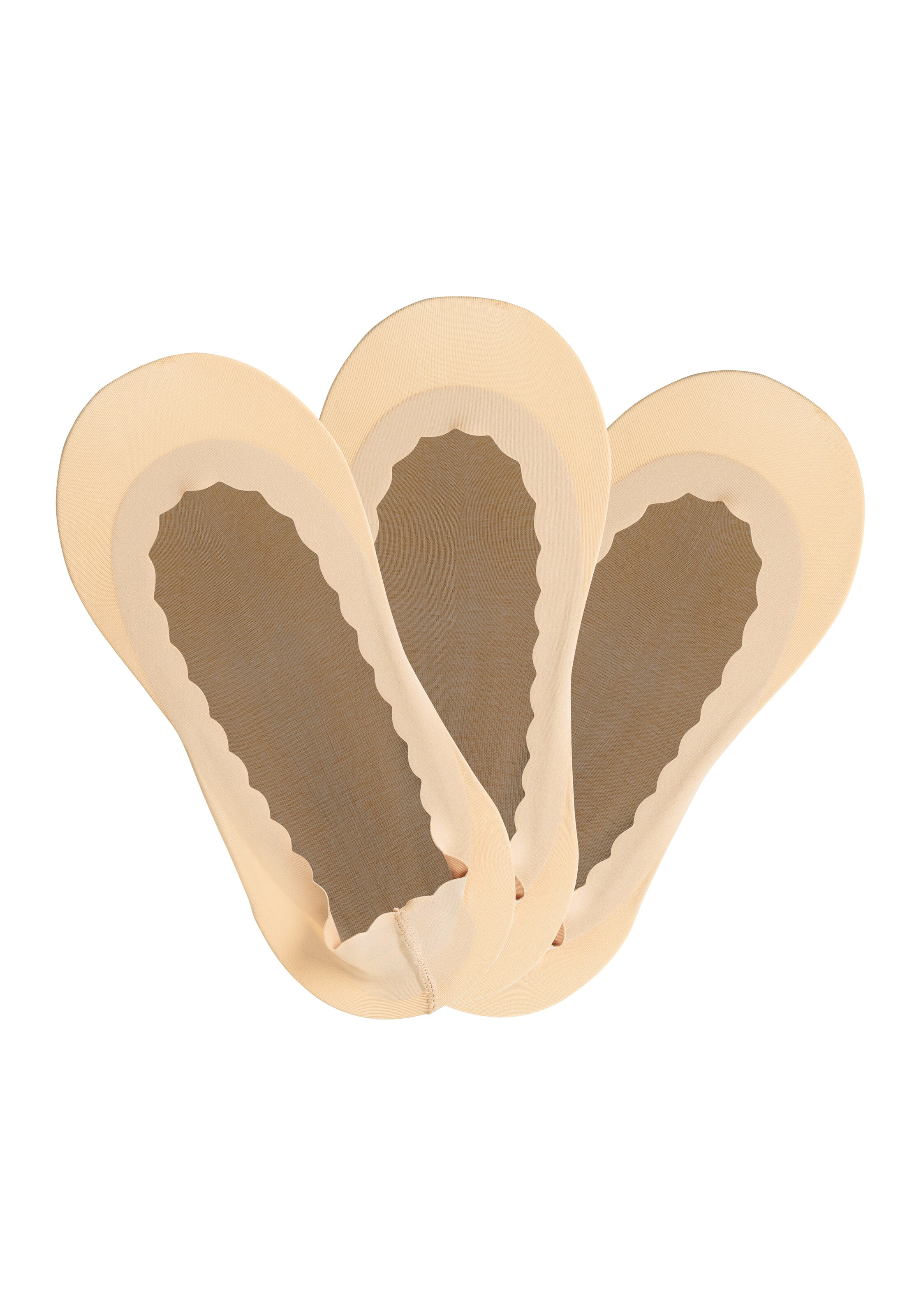 LASCANA Füßlinge in Beige