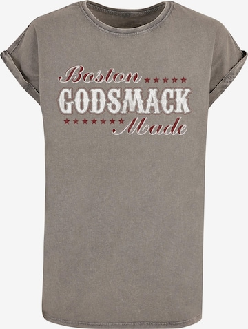 Merchcode Shirt 'Godsmack - Boston' in Grey: front