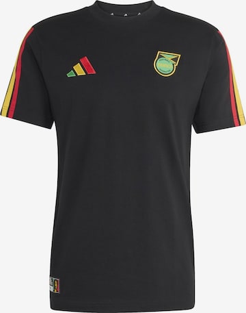 juoda ADIDAS PERFORMANCE Sportiniai marškinėliai 'JFF DNA': priekis