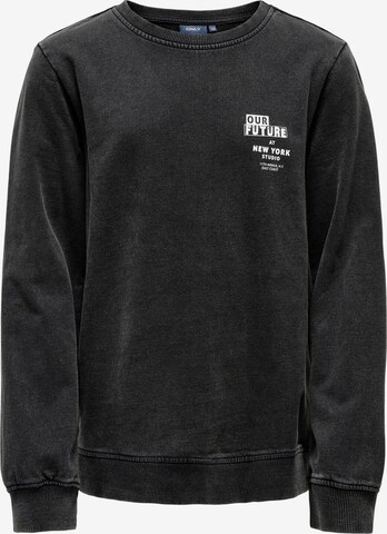 KIDS ONLY BOY Sweatshirt in Schwarz: predná strana