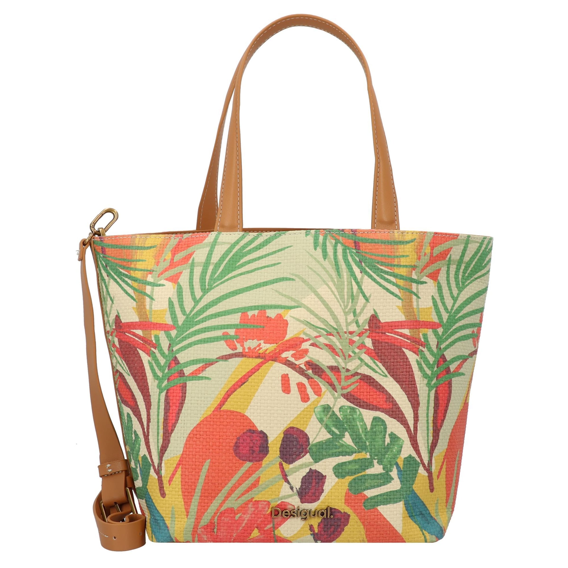 Desigual Shopper 'Sunara Valdiva' i hvid: forside